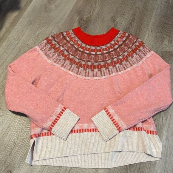 Madewell Fair Isle Mayer Pullover Sweater - Picture 7 of 10